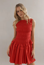 Caitlin Crisp - Cindy Lou Mini Dress, Cherry Red