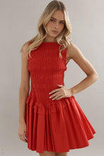 Caitlin Crisp - Cindy Lou Mini Dress, Cherry Red