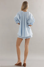 Caitlin Crisp - Horizon Top, Blue