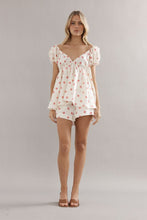 Caitlin Crisp - Isla Blouse, Pink Spot Linen