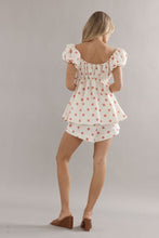 Caitlin Crisp - Juno Short, Pink Spot Linen