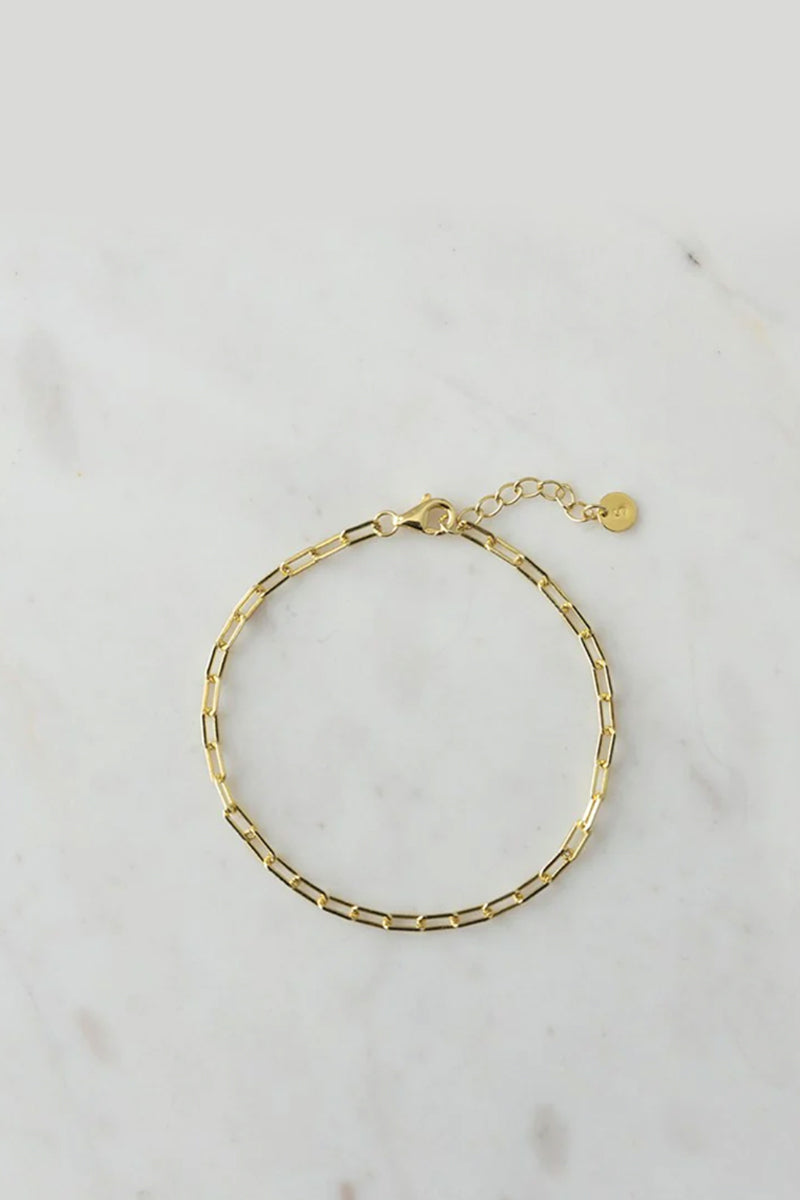 Sophie - Mini Link Bracelet, Gold