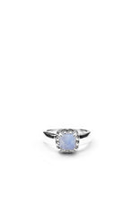 Stolen Girlfriends Club Jewellery - Baby Claw Ring, Sterling Silver/ Blue Lace Agate