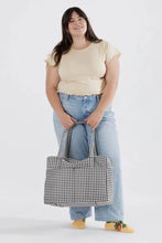 Baggu - Cloud Carry On, Black White Gingham