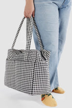 Baggu - Cloud Carry On, Black White Gingham