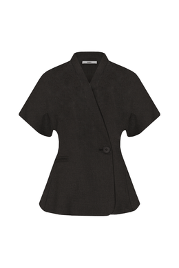 Ruby - Coco Short Sleeve Blazer, Black