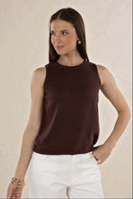 Humidity - Collette Tank, Chocolate