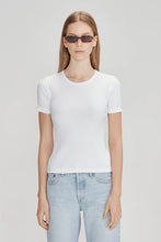 Commoners - Womens Base SS Ribbed Tee, White