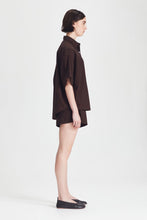 Commoners - Boyfriend Shirt, Cocoa Linen