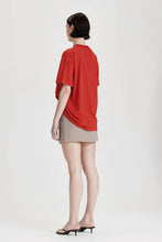 Commoners - Womens Boy Tee,  Red