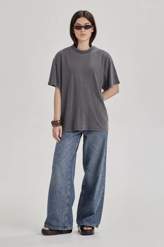 Commoners - Womens Boy Tee, Vintage Steel