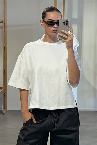 Commoners - Heavy Boxy Tee, White