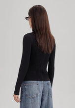 Commoners - Womens Base LS Ribbed Tee, Black