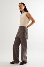 Commonplace - Fifi Layered Trouser, Taupe