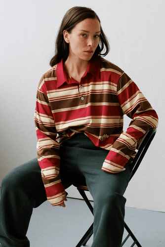 Commonplace - Nev Vintage Polo, Maroon