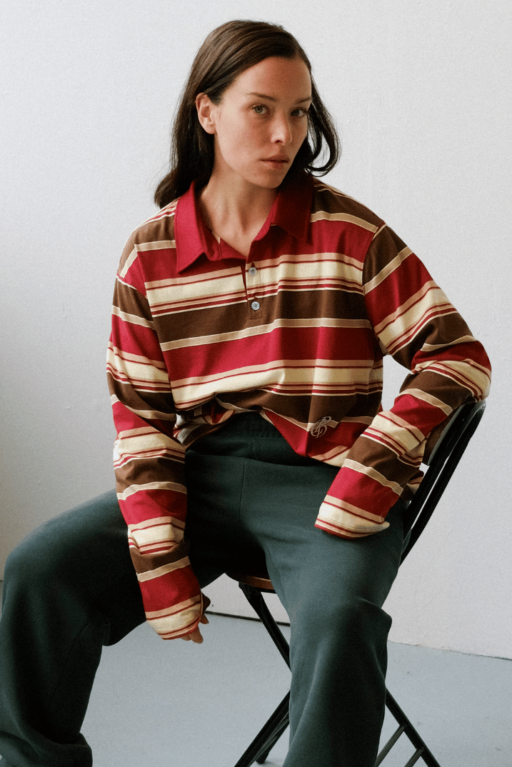 Commonplace - Nev Vintage Polo, Maroon