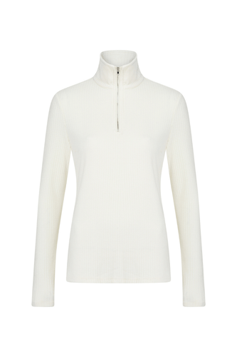 Commonplace - Cardrona 1/4 Zip, Cream
