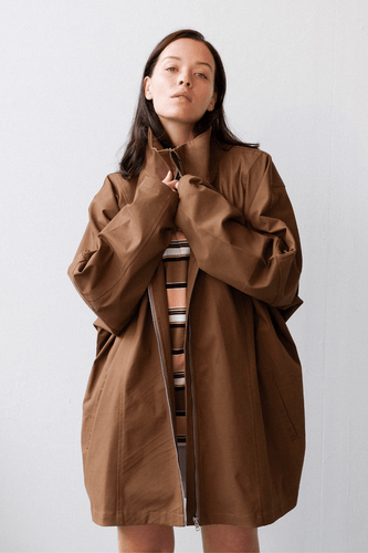 Commonplace - City Twill Jacket, Coffee