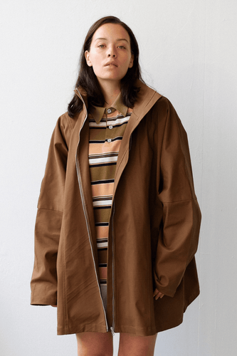 Commonplace - City Twill Jacket, Coffee