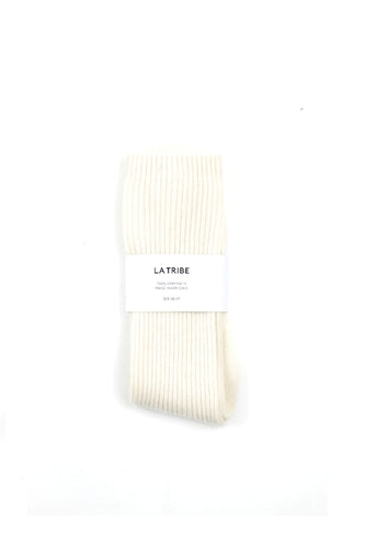 La Tribe - Cashmere Bed Sock, Cream