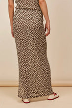 Ruby - Lane Crinkle Skirt, Brown Daisy