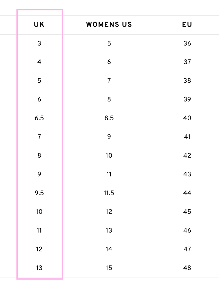 Dr martens blaire 2024 sizing