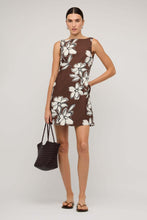 Staple The Label - Elara Mini Dress, Brown Floral