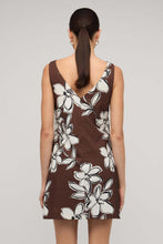 Staple The Label - Elara Mini Dress, Brown Floral