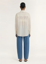 Staple The Label - Etoile Oversized LS Shirt, Cream Spot