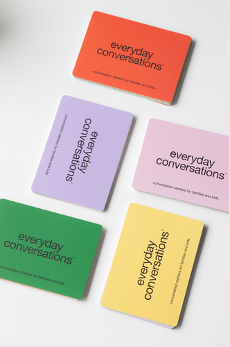 Everyday Solitude - Everyday Conversations Card Game,  Children & Families Edition