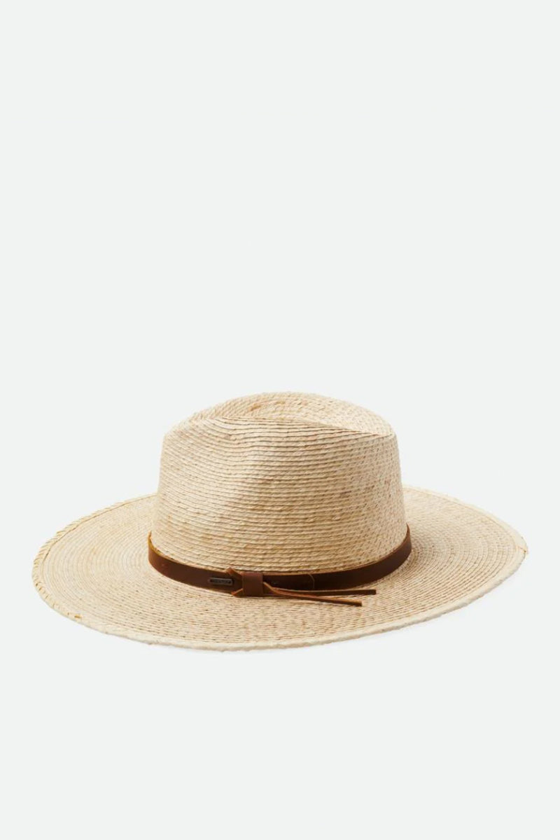 Brixton - Field Proper Straw Hat, Natural/Brown