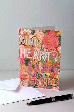 Fleur Woods - Greeting Card, Kind Heart