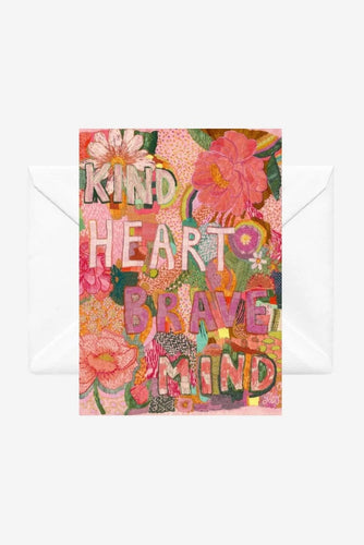Fleur Woods - Greeting Card, Kind Heart