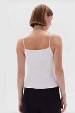 Assembly Label - Freya High Neck Knit Tank, White