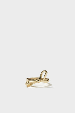Meadowlark - Bow Ring, Gold Plated