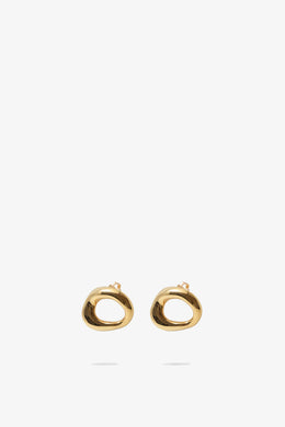 Nina Gordon - Verge Studs, 14k Gold Vermeil