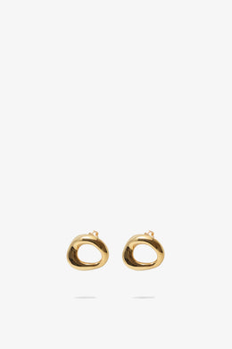 Flash Jewellery - Verge Studs, 14k Gold Vermeil