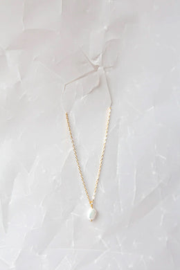 Crushes - Baby Pearl Necklace, Gold