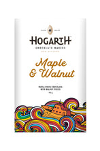 Hogarth Chocolate Makers - Maple & Walnut Chocolate Bar, 70g