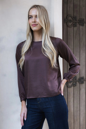 Humidity - Alina Top, Cocoa
