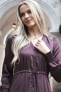 Humidity - Celeste Dress, Cocoa