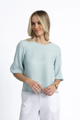 Humidity - Ivy Blouse, Seafoam