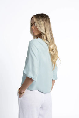 Humidity - Ivy Blouse, Seafoam