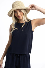 Humidity - Lyla Top, Navy