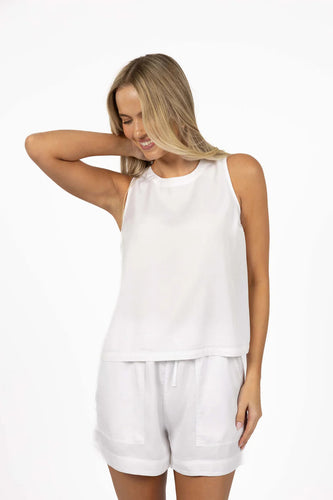 Humidity - Lyla Top, White