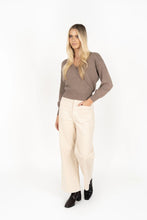 Humidity - Mika Wrap Top, Mocha