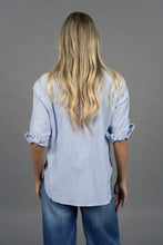 Humidity - Nala Stripe Shirt, Blue Stripe