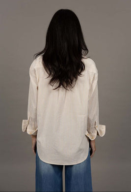 Humidity - Nala Stripe Shirt, Sand Stripe