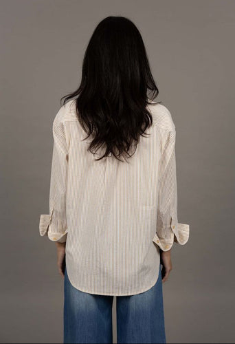 Humidity - Nala Stripe Shirt, Sand Stripe