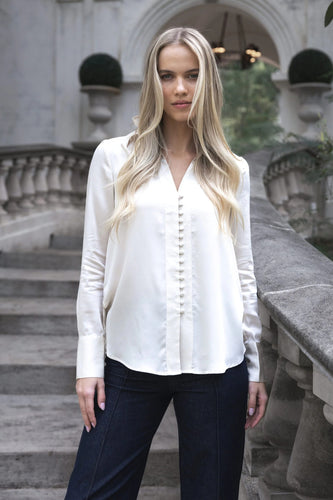 Humidity - Poppy Shirt, Cream